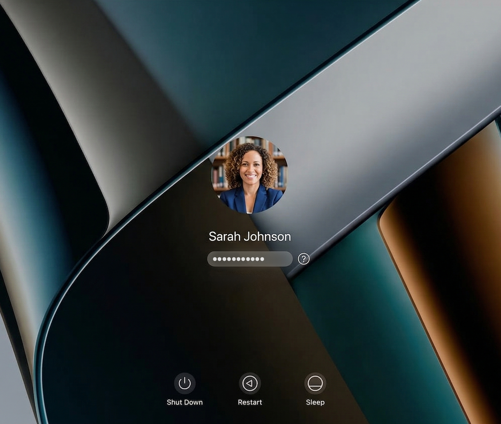 TapUnlock in Action: Performing the custom pattern on the macOS lock screen to auto-type the password